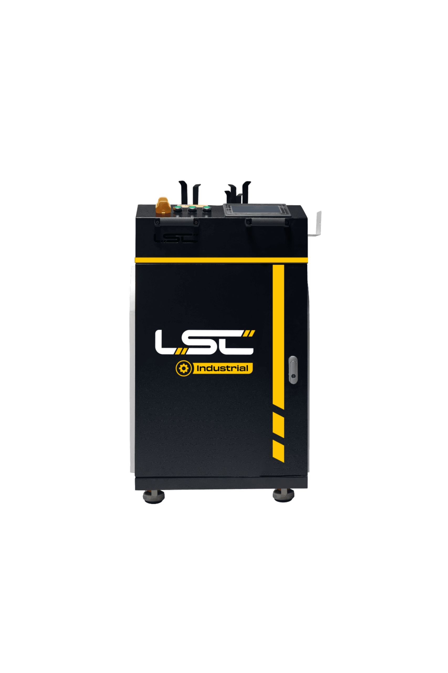 Czyszczarka laserowa LSC Industrial© – widok frontu maszyny
