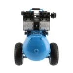 Cichy kompresor bezolejowy Airpress LMO 50-270 8 bar 185 l/min 50 l - bok