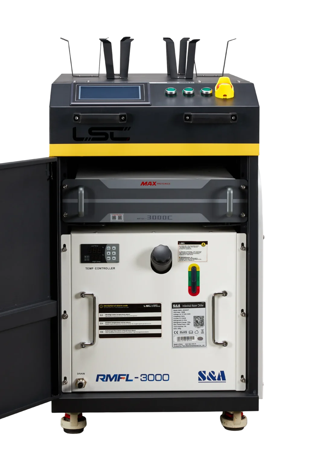 LSC Industrial czyszczarka laserowa CW chłodzona cieczą