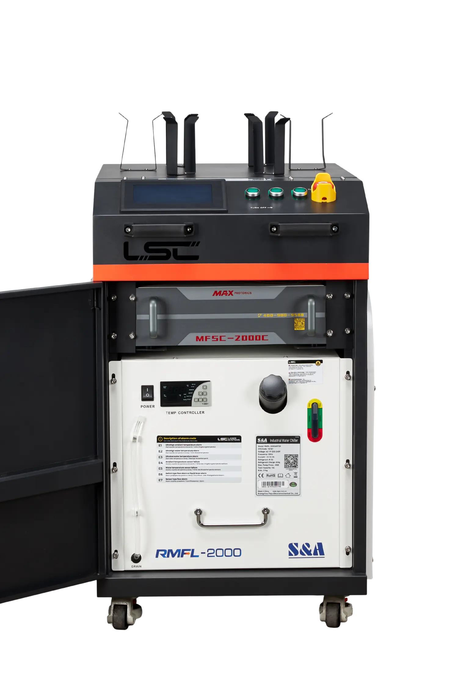 przemysłowa spawarka laserowa