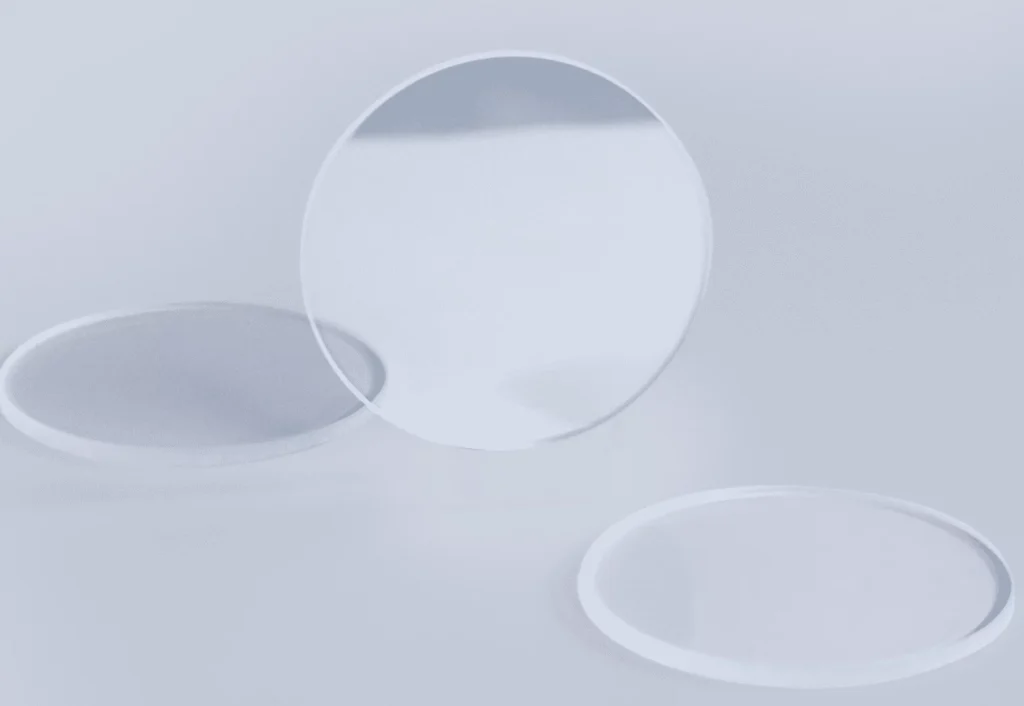 Soczewka ochronna D43 x 2 mm